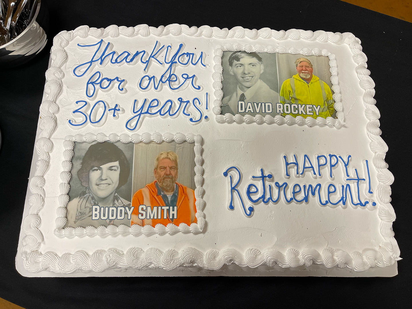 Retirement cake 1