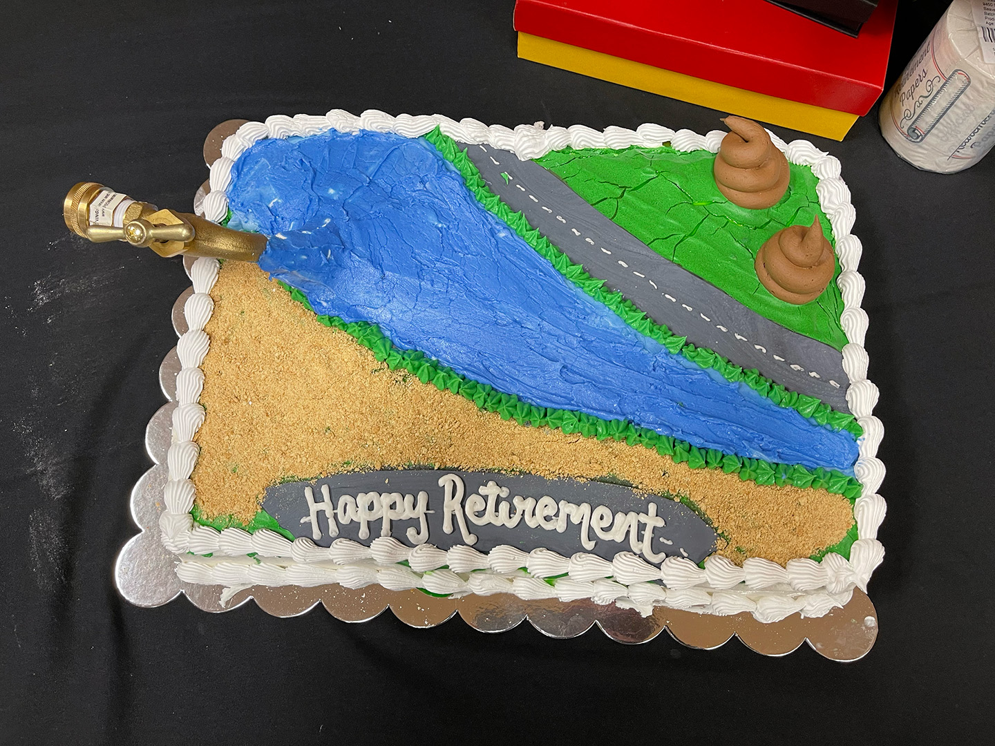 Retirement cake 2