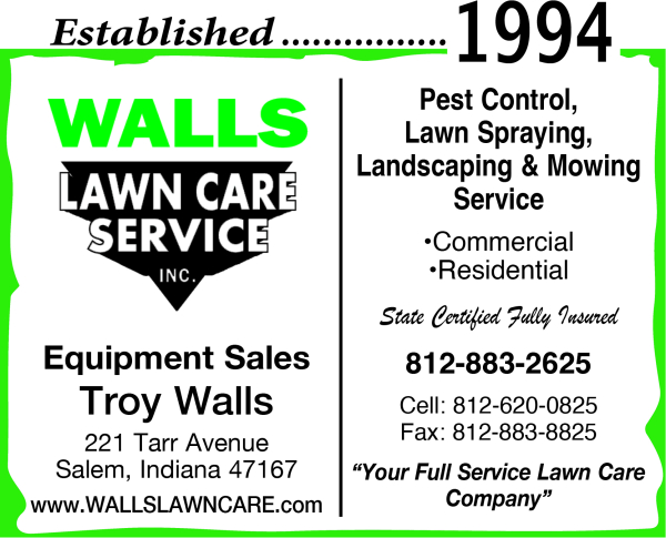 1994 Wall Lawn Care Service